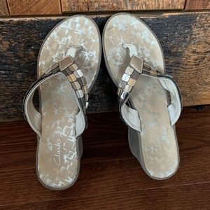 Clarks Wedge sandals 👡